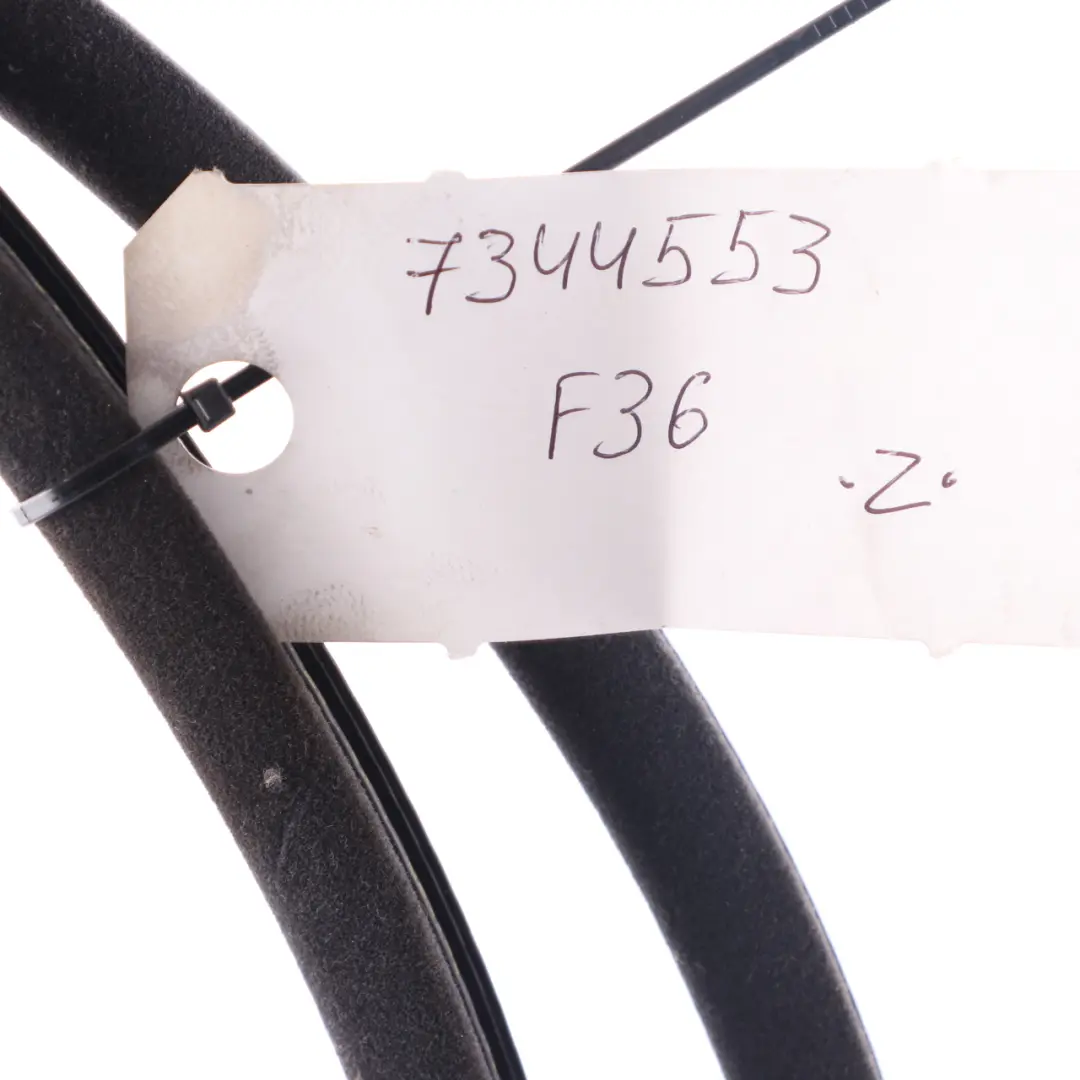 Roof Gasket BMW F36 F20 F26 F30 Sliding Lifting Sun Roof Sealing Gasket to with Part number 7344553 Roof Gasket BMW F36 F20 F26 F30 Sliding Lifting Sun Roof Sealing Gasket - SKU 7344553 - Part number 7344553