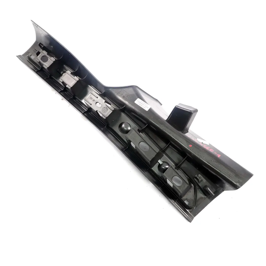 BMW 7 F01 LCI Abdeckleiste Einstieg Innen Hinten Rechts Schwarz 7339116 - SKU 7344560-1 - Teilenummer 7344560