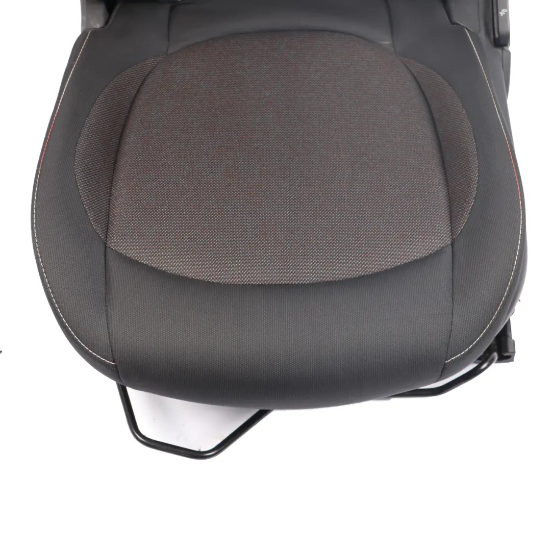 Front Left N/S Cloth Seat Fabric Firework / Carbon Black to Mini Cooper One F60 with Part number 7344583 Mini Cooper One F60 Front Left N/S Cloth Seat Fabric Firework / Carbon Black - SKU 7344583-1 - Part number 7344583