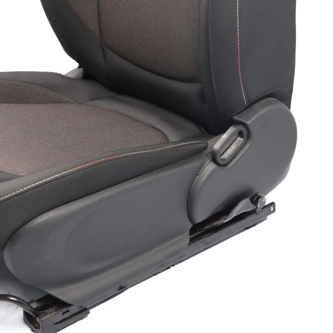 Front Left N/S Cloth Seat Fabric Firework / Carbon Black to Mini Cooper One F60 with Part number 7344583 Mini Cooper One F60 Front Left N/S Cloth Seat Fabric Firework / Carbon Black - SKU 7344583-1 - Part number 7344583