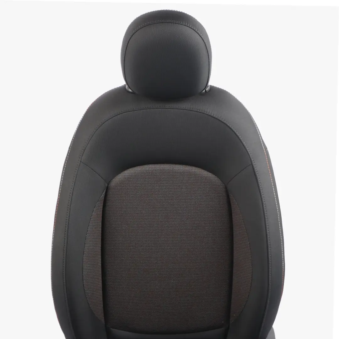Front Left N/S Cloth Seat Fabric Firework / Carbon Black to Mini Cooper One F55 with Part number 7344583 Mini Cooper One F55 Front Left N/S Cloth Seat Fabric Firework / Carbon Black - SKU RHD-7344583-2 - Part number 7344583