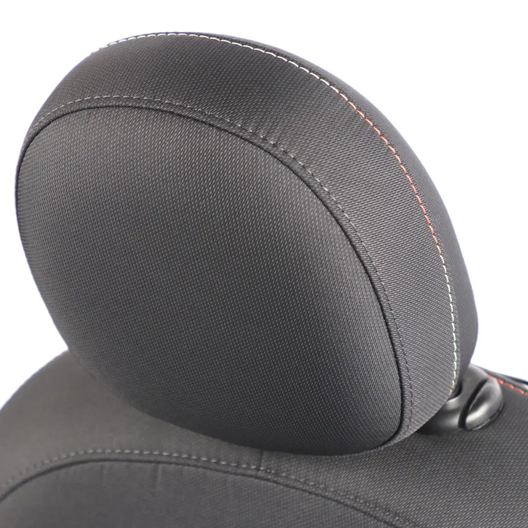 Front Left N/S Cloth Seat Fabric Firework / Carbon Black to Mini Cooper One F55 with Part number 7344583 Mini Cooper One F55 Front Left N/S Cloth Seat Fabric Firework / Carbon Black - SKU RHD-7344583-2 - Part number 7344583