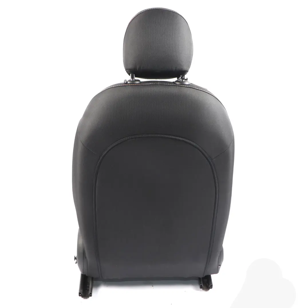 Front Left N/S Cloth Seat Fabric Firework / Carbon Black to Mini Cooper One F55 with Part number 7344583 Mini Cooper One F55 Front Left N/S Cloth Seat Fabric Firework / Carbon Black - SKU RHD-7344583-2 - Part number 7344583