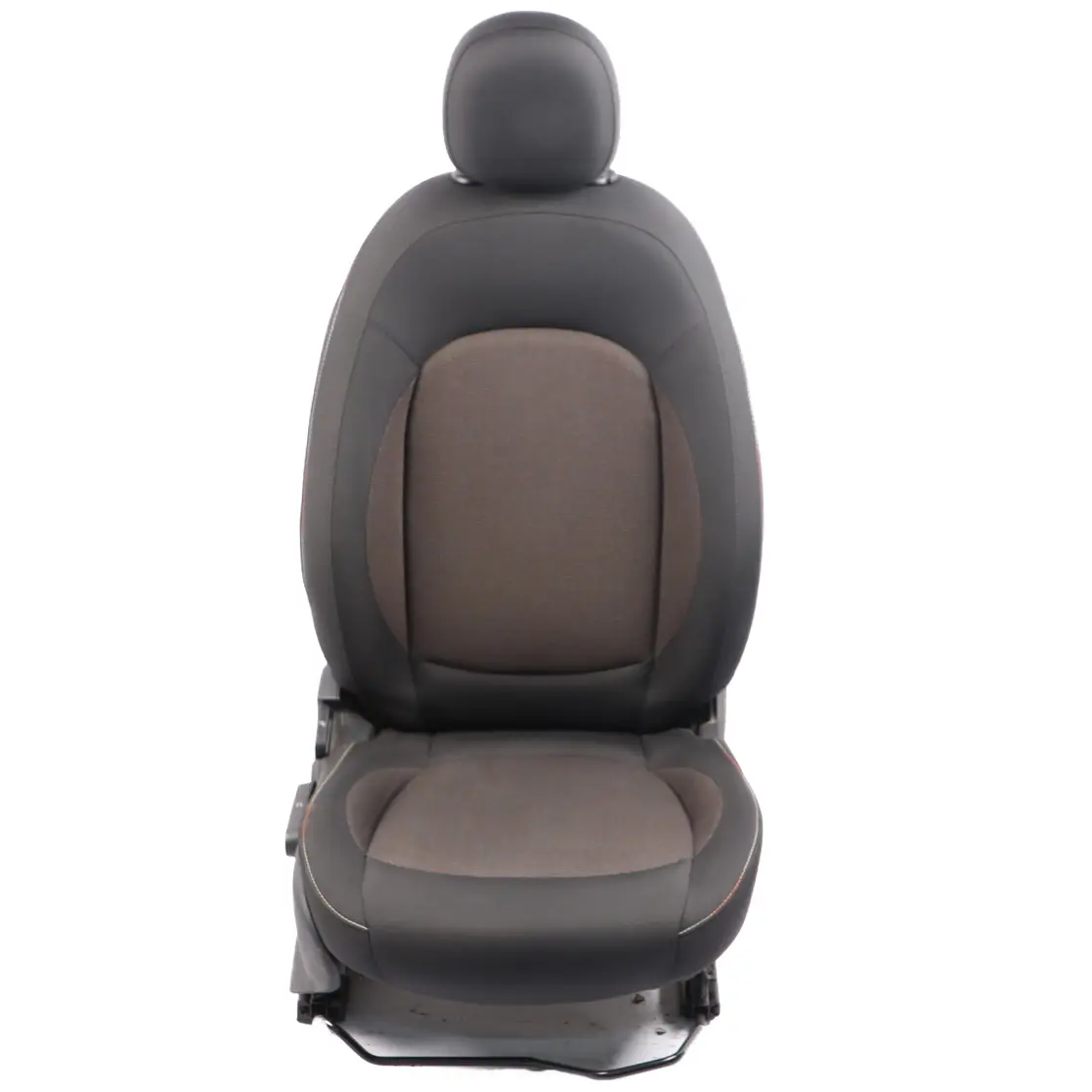 Mini Cooper One F60 Delantero Derecho Tela Asiento Firework / Carbon Negro