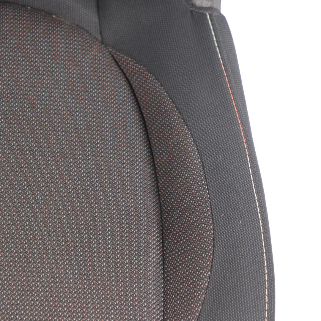 Mini Cooper One F60 Siège avant droit en tissu Firework / Carbon Black - SKU 7344584-1 - Numéro de pièce 7344584