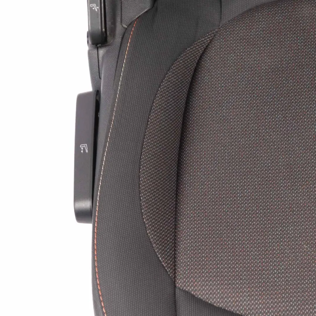 Front Right O/S Cloth Seat Fabric Firework / Carbon Black to Mini Cooper One F55 with Part number 7344584 Mini Cooper One F55 Front Right O/S Cloth Seat Fabric Firework / Carbon Black - SKU 7344584-2 - Part number 7344584
