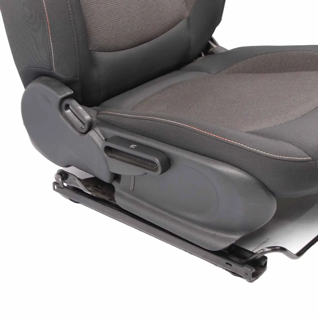 Front Right O/S Cloth Seat Fabric Firework / Carbon Black to Mini Cooper One F55 with Part number 7344584 Mini Cooper One F55 Front Right O/S Cloth Seat Fabric Firework / Carbon Black - SKU 7344584-2 - Part number 7344584