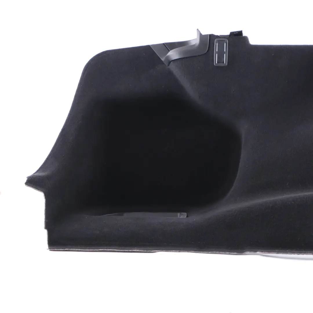 Boot Trunk Trim Side Panel Carpet Left N/S Luggage Area Cover to BMW G11 with Part number 7344685 BMW G11 Boot Trunk Trim Side Panel Carpet Left N/S Luggage Area Cover - SKU 7344685 - Part number 7344685