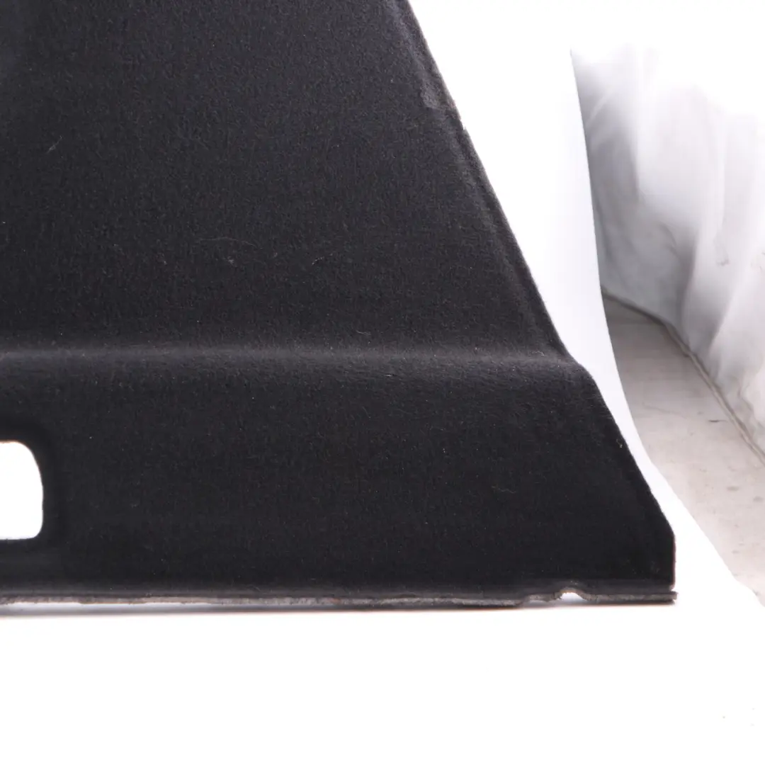 Boot Trunk Trim Side Panel Carpet Left N/S Luggage Area Cover to BMW G11 with Part number 7344685 BMW G11 Boot Trunk Trim Side Panel Carpet Left N/S Luggage Area Cover - SKU 7344685 - Part number 7344685