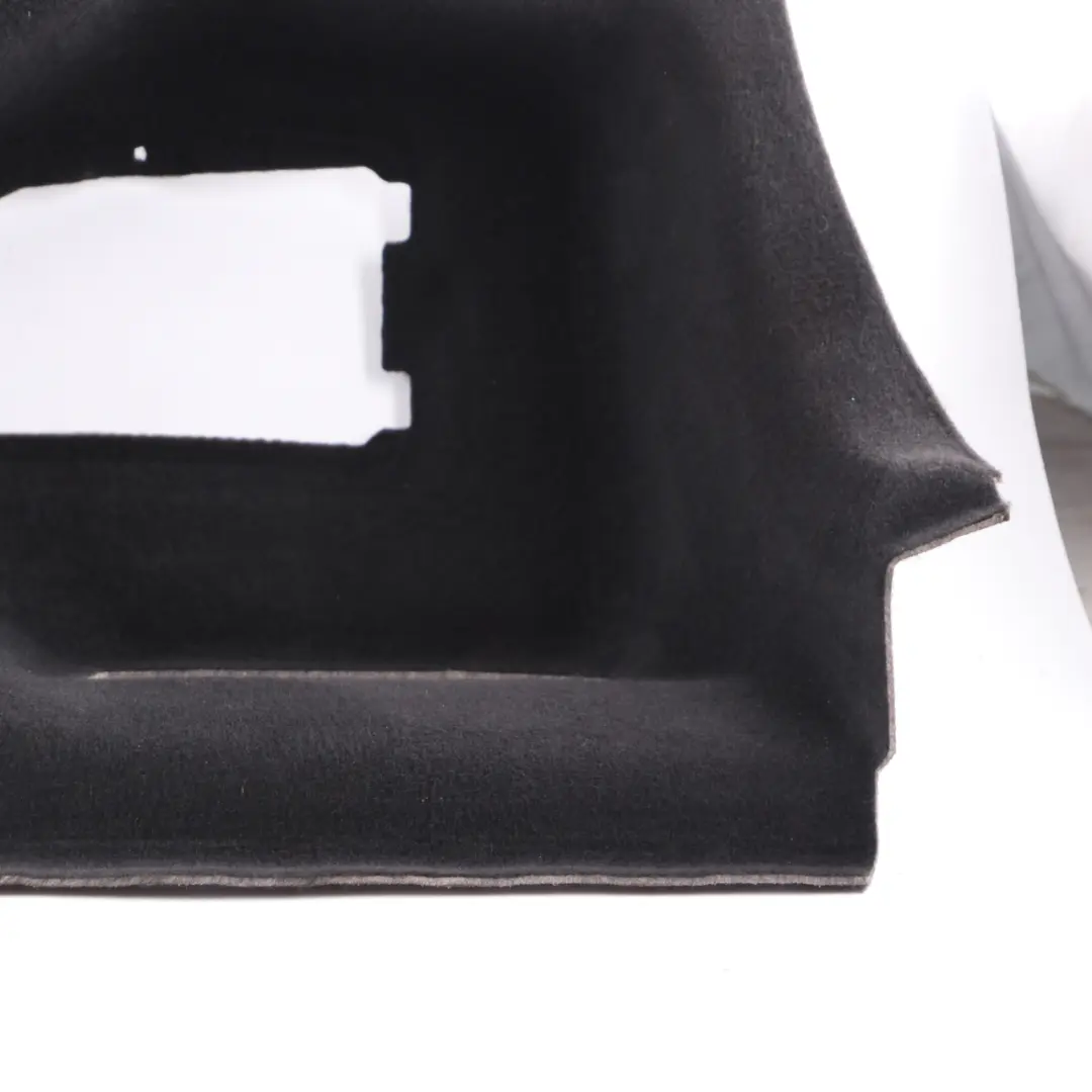 Boot Trunk Trim Side Panel Carpet Right O/S Luggage Area Cover to BMW G11 with Part number 7344686 BMW G11 Boot Trunk Trim Side Panel Carpet Right O/S Luggage Area Cover - SKU 7344686 - Part number 7344686