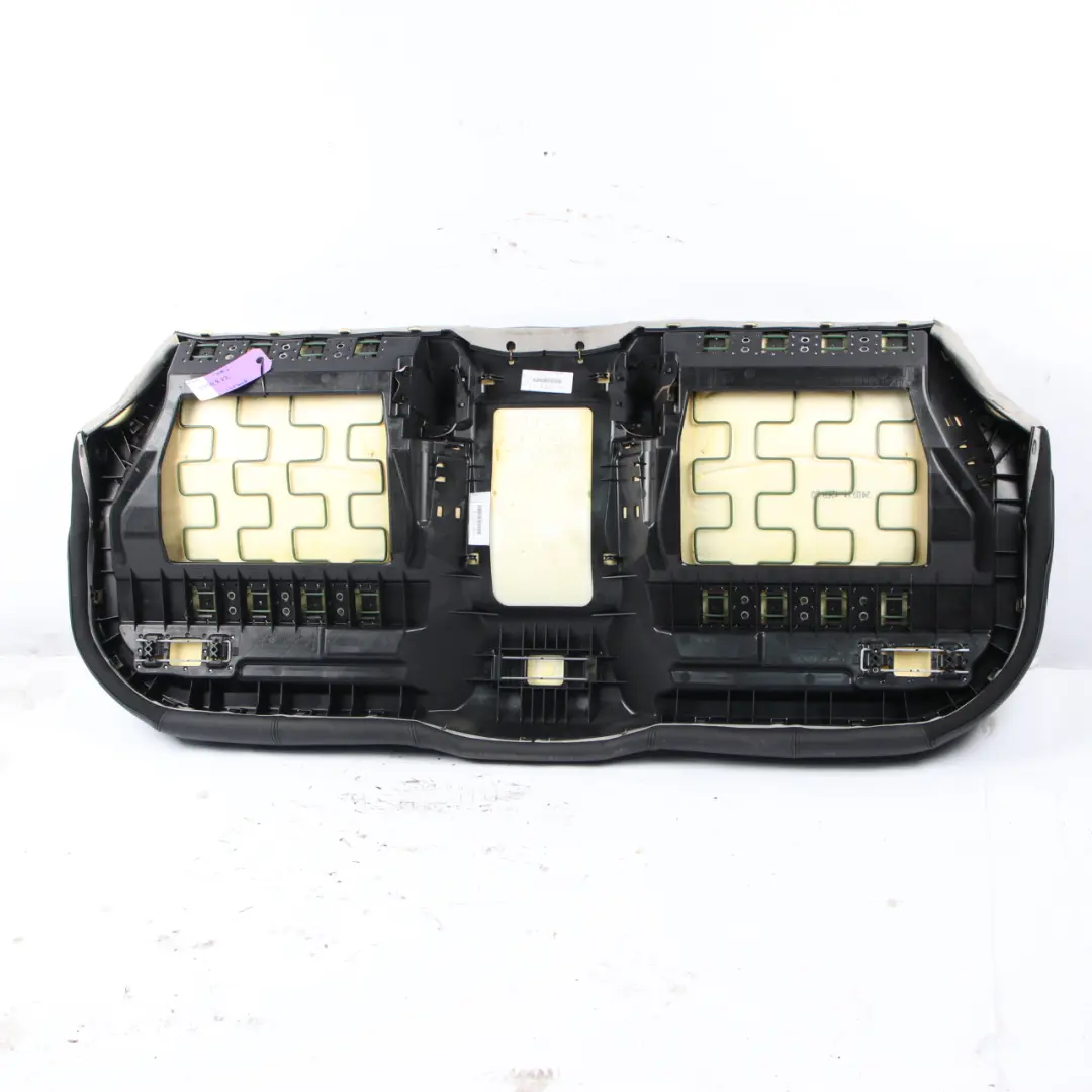 Bench Couch Covering Leather Dakota Black to BMW F01 F02 Rear Seat with Part number 7344872 BMW F01 F02 Rear Seat Bench Couch Covering Leather Dakota Black - SKU 7344872 - Part number 7344872