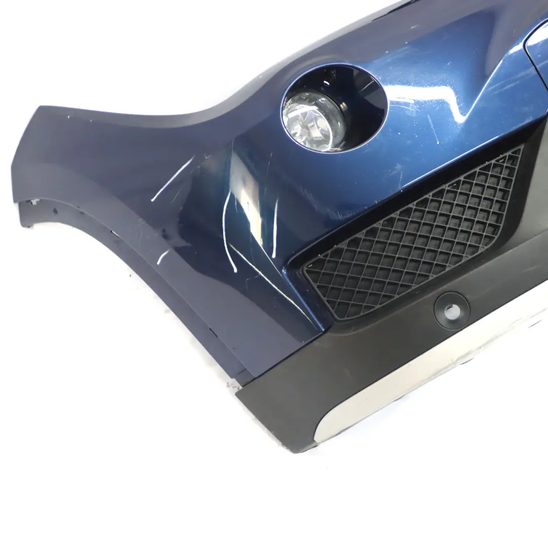 Front Bumper Cover PDC Panel Tiefseeblau Blue Metallic - A76 to BMW X1 E84 with Part number 7345031 BMW X1 E84 Front Bumper Cover PDC Panel Tiefseeblau Blue Metallic - A76 - SKU 7345031-DSB - Part number 7345031