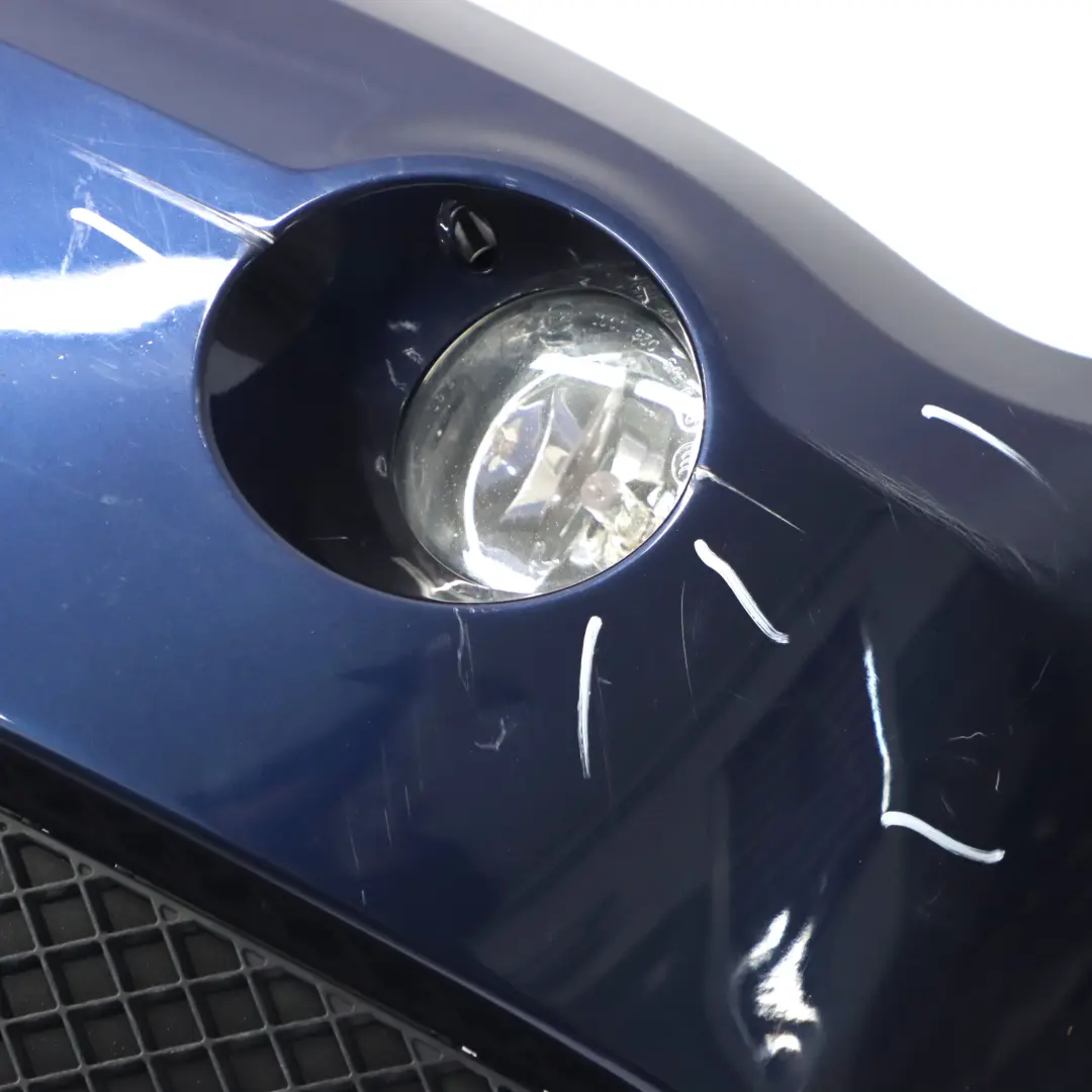 BMW X1 E84 Front Bumper Cover PDC Panel Tiefseeblau Blue Metallic - A76 - SKU 7345031-DSB - Part number 7345031