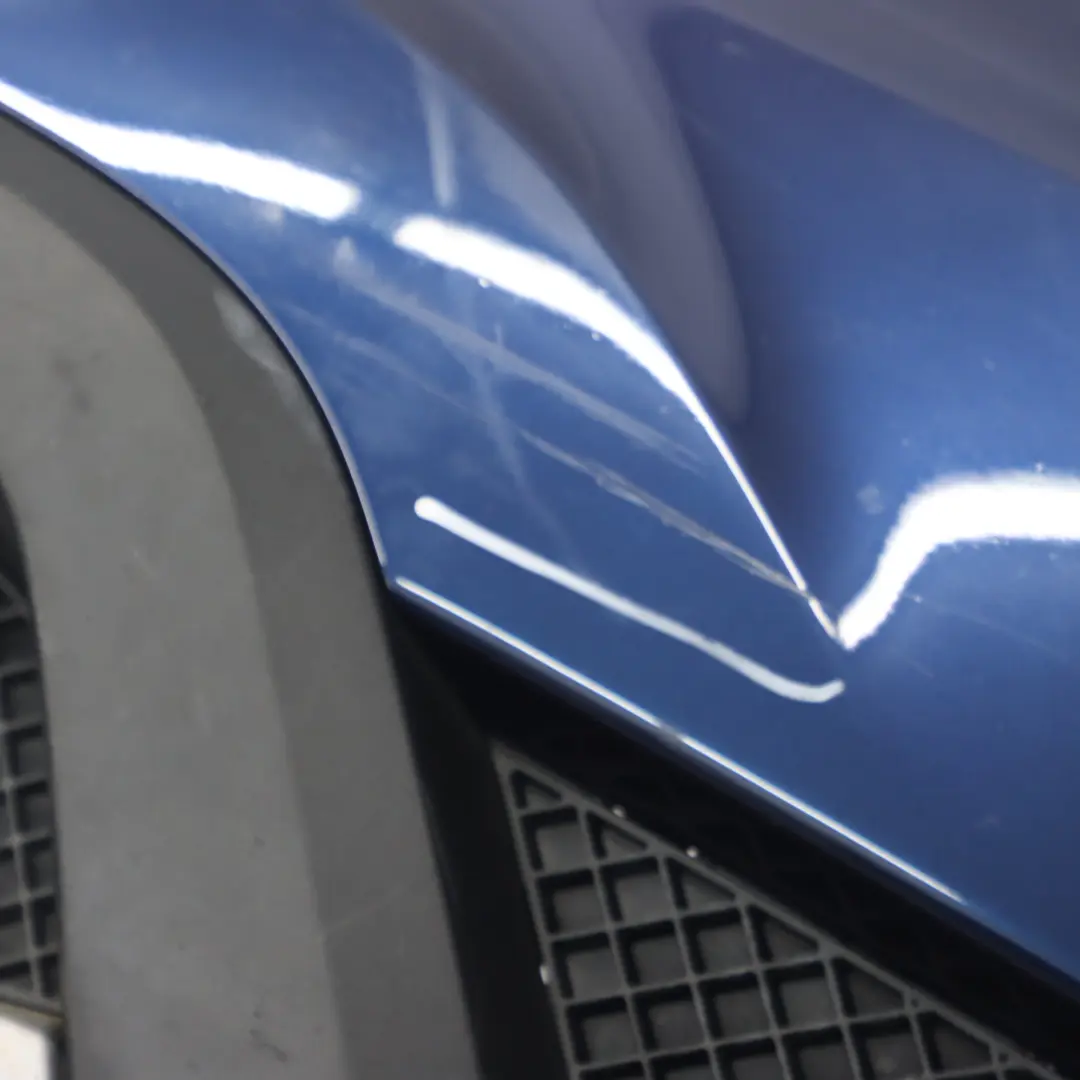 BMW X1 E84 Front Bumper Cover PDC Panel Tiefseeblau Blue Metallic - A76 - SKU 7345031-DSB - Part number 7345031