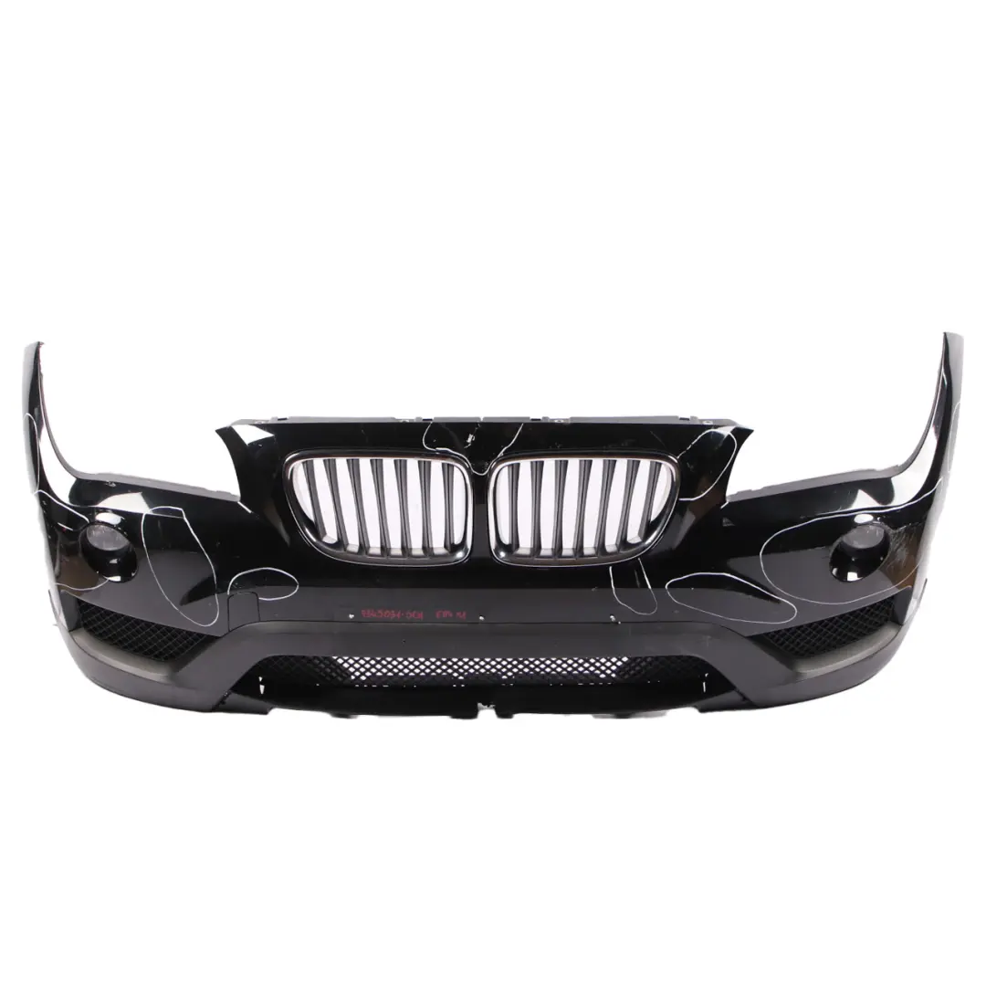 Front Bumper Cover PDC Panel Schwarz 2 Black - 668 to BMW X1 E84 with Part number 7345031 BMW X1 E84 Front Bumper Cover PDC Panel Schwarz 2 Black - 668 - SKU 7345031-SCH - Part number 7345031