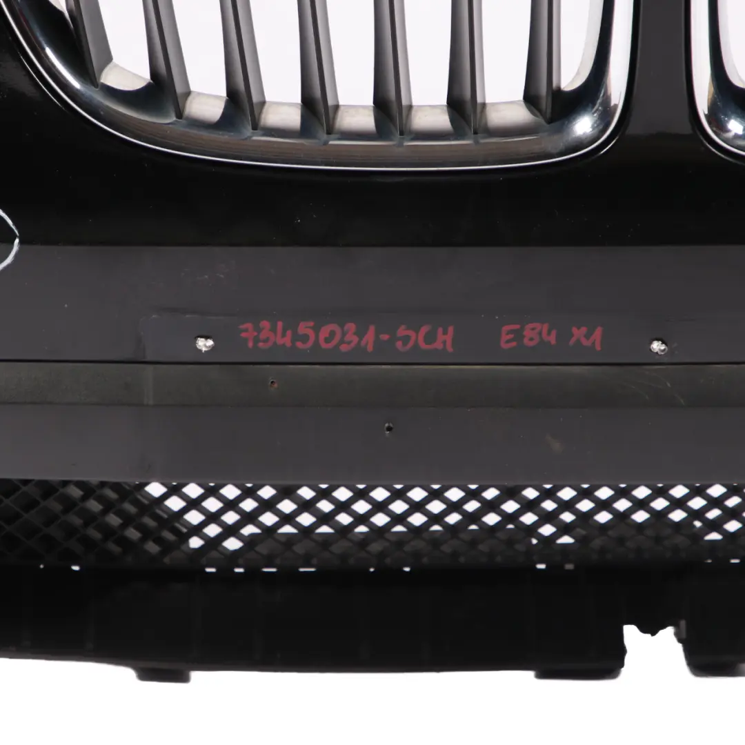 BMW X1 E84 Front Bumper Cover PDC Panel Schwarz 2 Black - 668 - SKU 7345031-SCH - Part number 7345031