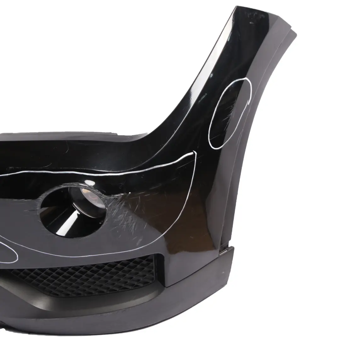 BMW X1 E84 Front Bumper Cover PDC Panel Schwarz 2 Black - 668 - SKU 7345031-SCH - Part number 7345031