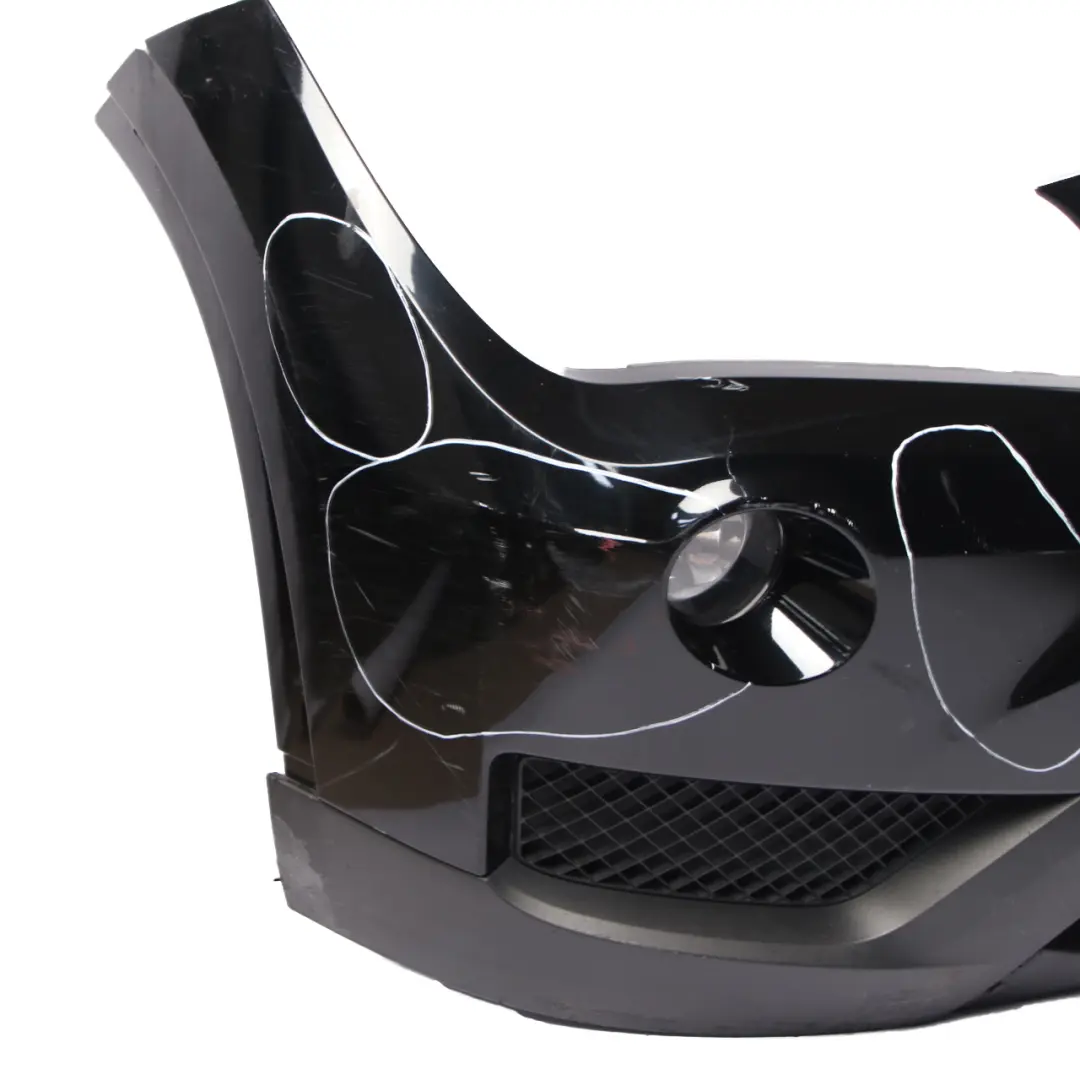 BMW X1 E84 Front Bumper Cover PDC Panel Schwarz 2 Black - 668 - SKU 7345031-SCH - Part number 7345031