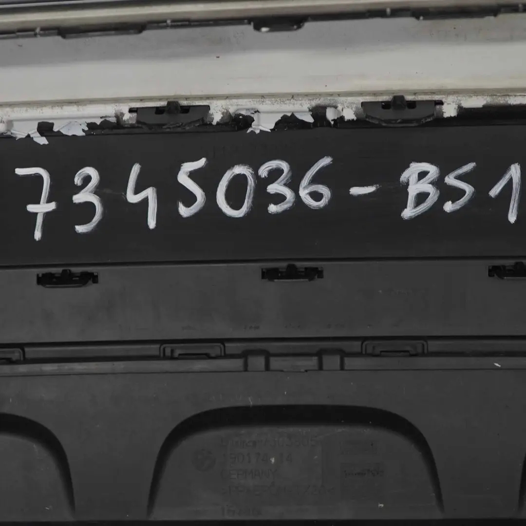  Bumper Rear BMW X1 E84 Trim Panel PDC S Line Black Sapphire Metallic - 475 - SKU 7345036-BS1 - Part number 7345036