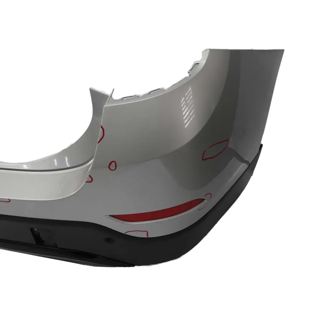 Complete Rear Bumper Trim Panel PDC S Line Glacier Silber - A83 to BMW X1 E84 with Part number 7345036 BMW X1 E84 Complete Rear Bumper Trim Panel PDC S Line Glacier Silber - A83 - SKU 7345036-GSB - Part number 7345036