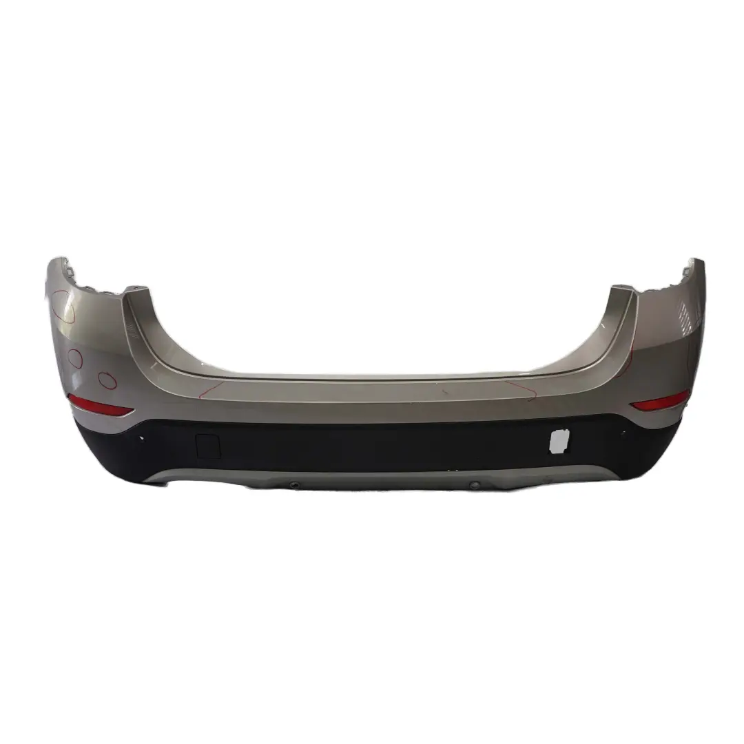  Bumper Rear BMW X1 E84 Trim Panel PDC S Line Cashmere Silver - A72 - SKU 7345036-KAS - Part number 7345036