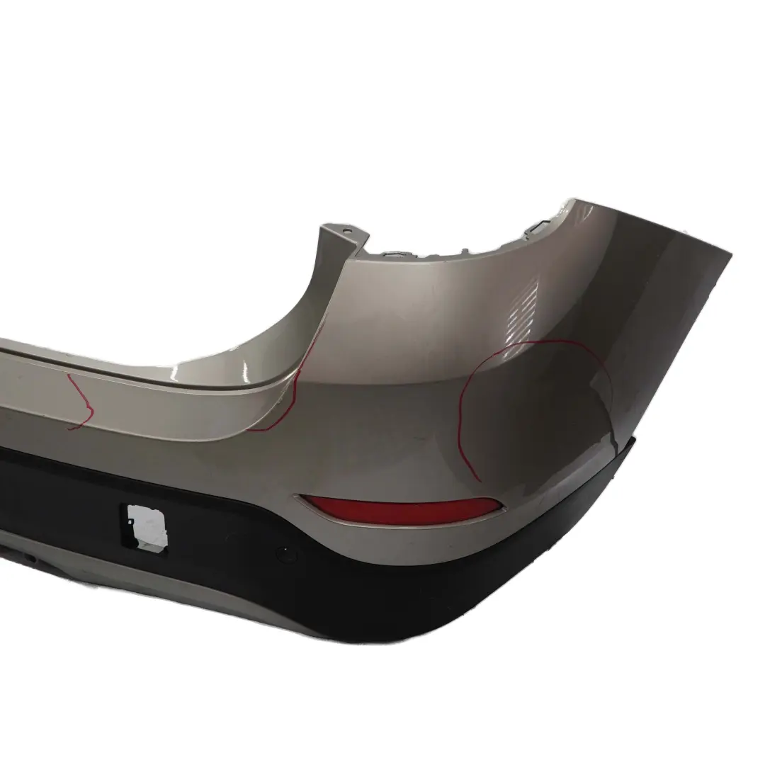 Bumper Rear BMW X1 E84 Trim Panel PDC S Line Cashmere Silver - A72 to with Part number 7345036 Bumper Rear BMW X1 E84 Trim Panel PDC S Line Cashmere Silver - A72 - SKU 7345036-KAS - Part number 7345036