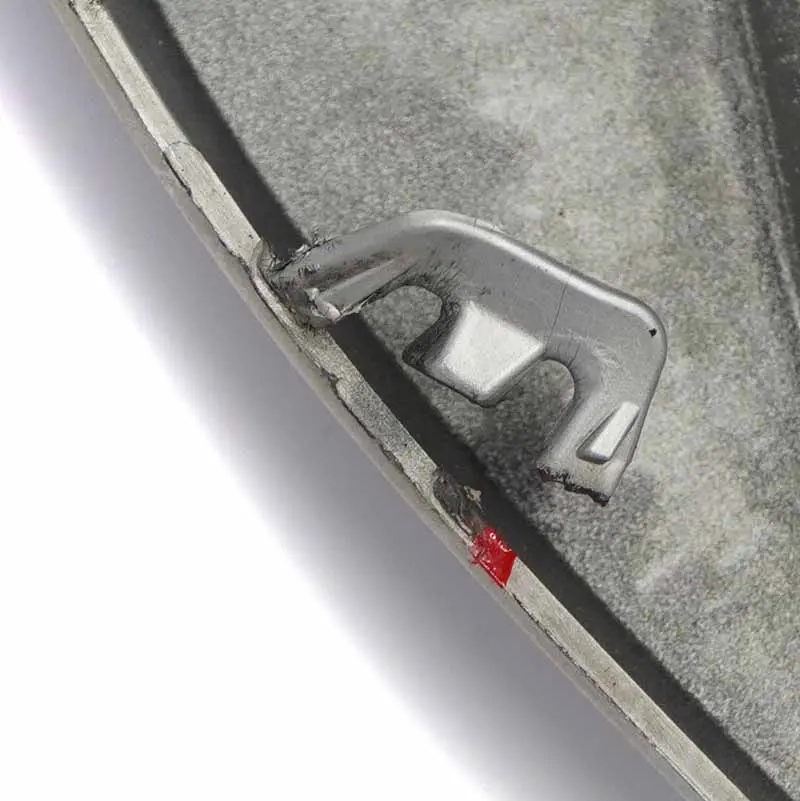BMW X1 E84 Stoßfänger Diffusor X-Line hinten unten Mitte Zierleiste Silber - SKU 7345041 - Teilenummer 7345041