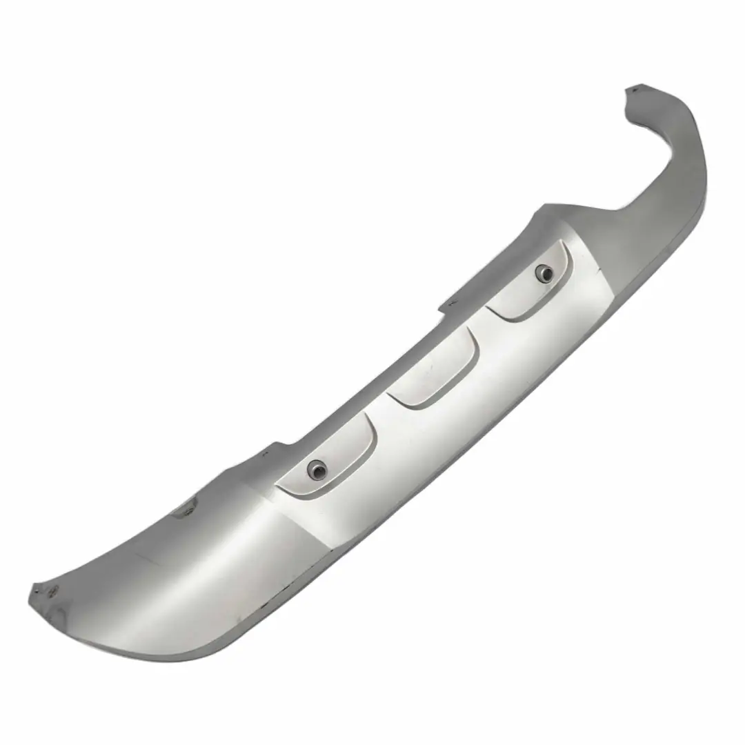 BMW X1 E84 Parachoques Difusor X-Line Trasero Inferior Panel Central Plata - SKU 7345041 - Número de pieza 7345041