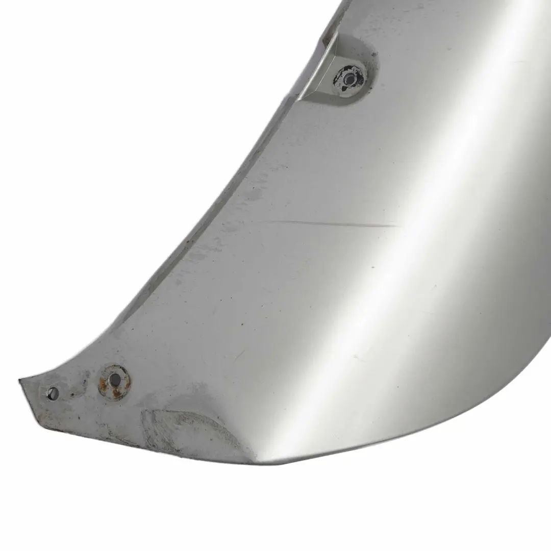 BMW X1 E84 Parachoques Difusor X-Line Trasero Inferior Panel Central Plata - SKU 7345041 - Número de pieza 7345041