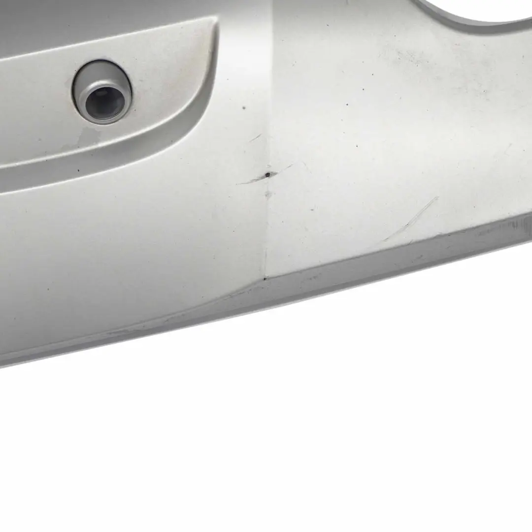BMW X1 E84 Parachoques Difusor X-Line Trasero Inferior Panel Central Plata - SKU 7345041 - Número de pieza 7345041
