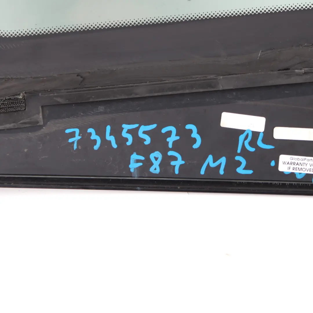 Szyba Tylna Lewa Przyciemniana AS3 do BMW F22 Coupe o numerze 7345573 BMW F22 Coupe Szyba Tylna Lewa Przyciemniana AS3 - SKU 7345573 - Numer Części 7345573