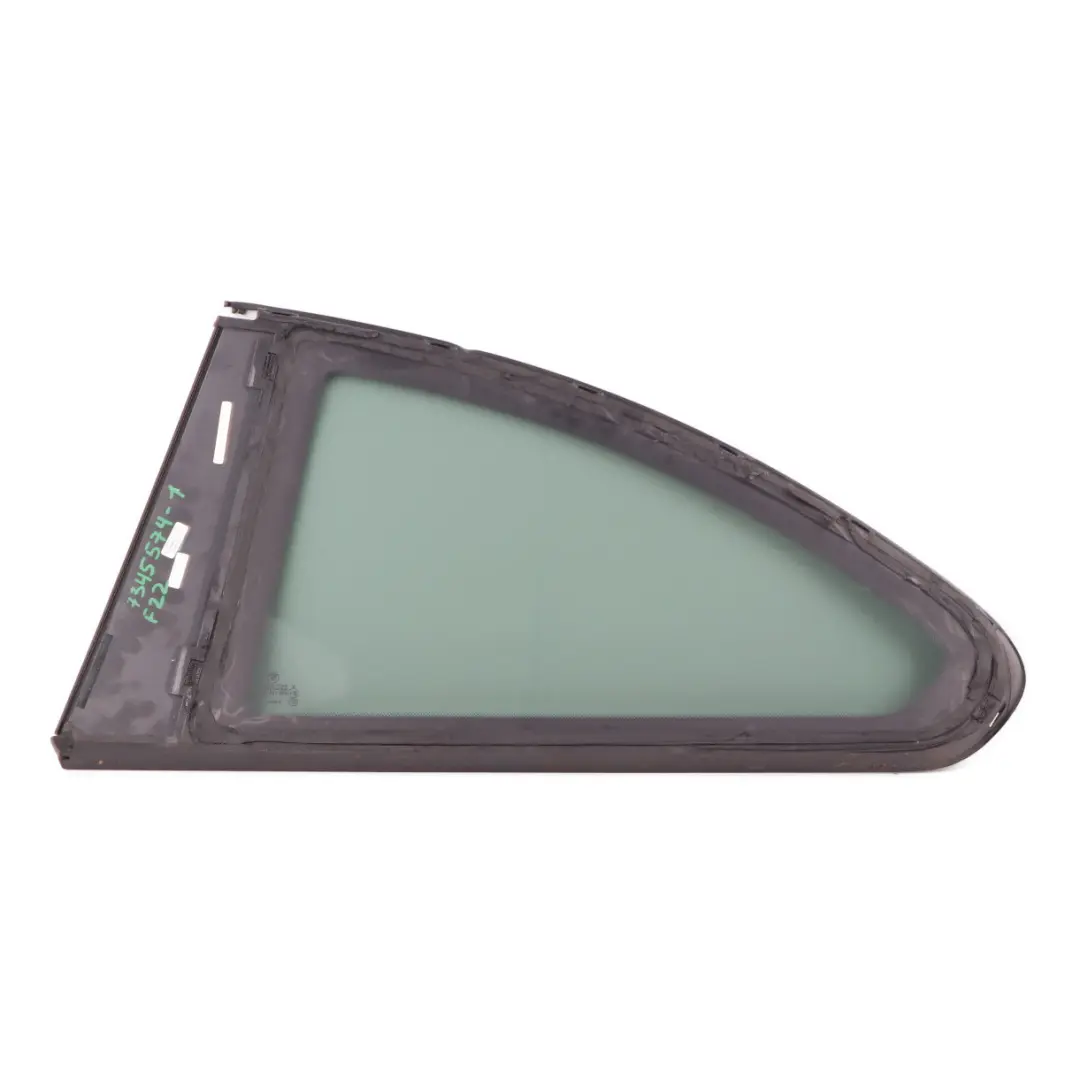  Window Glass BMW F22 Coupe Rear Right O/S Side Quarter Tinted AS3 - SKU 7345574-1 - Part number 7345574