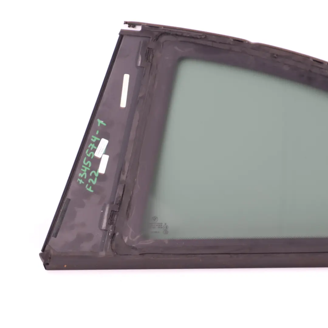 Vetro Finestra BMW F22 Coupé Posteriore Destra Lato Quartiere Tinta AS3 per con numero di parte 7345574 Vetro Finestra BMW F22 Coupé Posteriore Destra Lato Quartiere Tinta AS3 - SKU 7345574-1 - Numero di parte 7345574