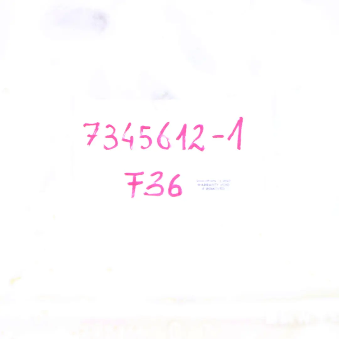 Siège Banquette Arrière Canapé Canapé Sièges Housse Cuir Dakota Noir pour BMW F36 à propos du numéro de pièce 7345612 BMW F36 Siège Banquette Arrière Canapé Canapé Sièges Housse Cuir Dakota Noir - SKU 7345612-1 - Numéro de pièce 7345612