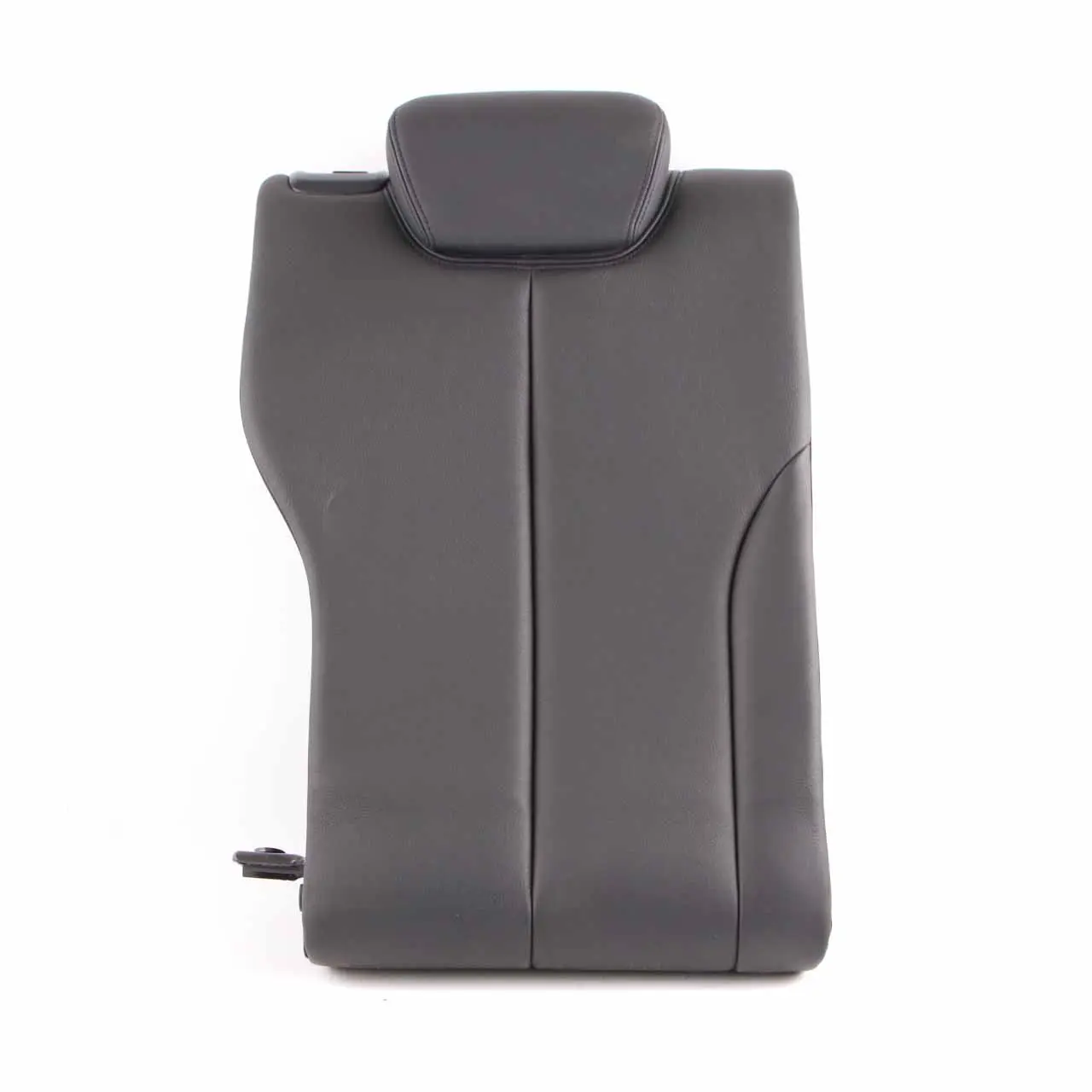BMW F36 Rear Seat Backrest Covering Right O/S Black Leather Dakota