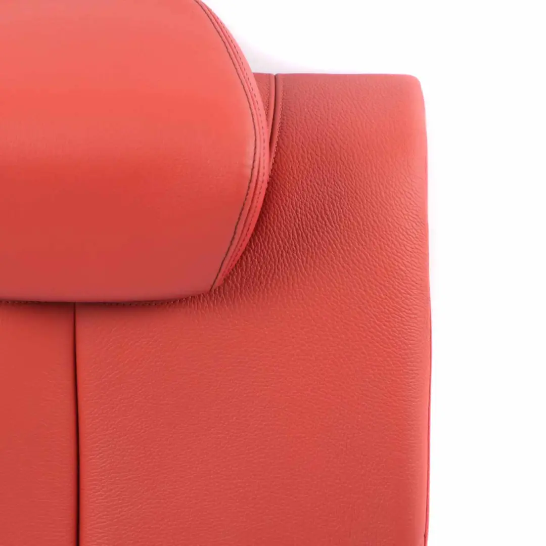 Backrest Rear Covering Right O/S Coral Red Leather Dakota to BMW F36 Seat with Part number 7345783 BMW F36 Seat Backrest Rear Covering Right O/S Coral Red Leather Dakota - SKU 7345783 - Part number 7345783