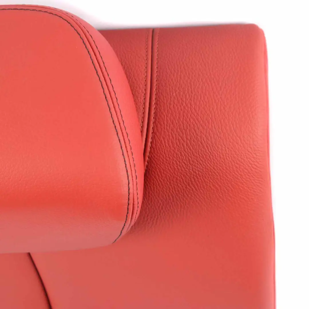Backrest Rear Covering Right O/S Coral Red Leather Dakota to BMW F36 Seat with Part number 7345783 BMW F36 Seat Backrest Rear Covering Right O/S Coral Red Leather Dakota - SKU 7345783 - Part number 7345783