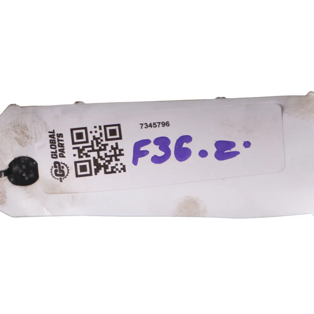 BMW F36 Respaldo Asiento Trasero Izquierdo Revestimiento Cuero Dakota Negro - SKU 7345796-1 - Número de pieza 7345796
