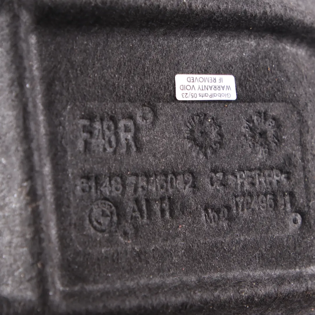 BMW X1 F48 Paso de rueda trasero derecho Cubierta de rueda Recubrimiento - SKU 7346042 - Número de pieza 7346042