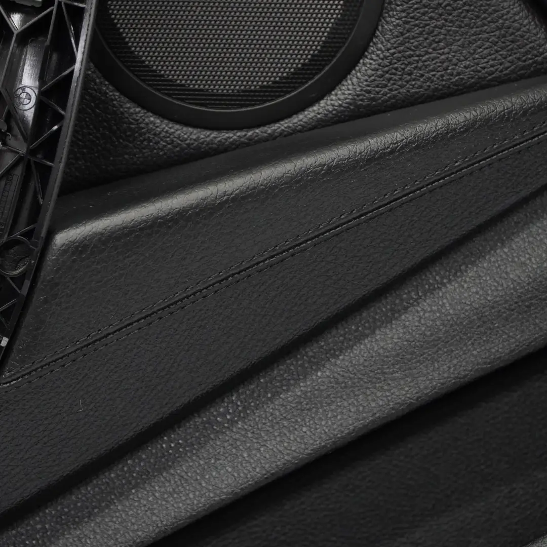 BMW F36 Türkartenverkleidung hinten links Verkleidung Futter Leder Schwarz Blau - SKU 7346339-1 - Teilenummer 7346339