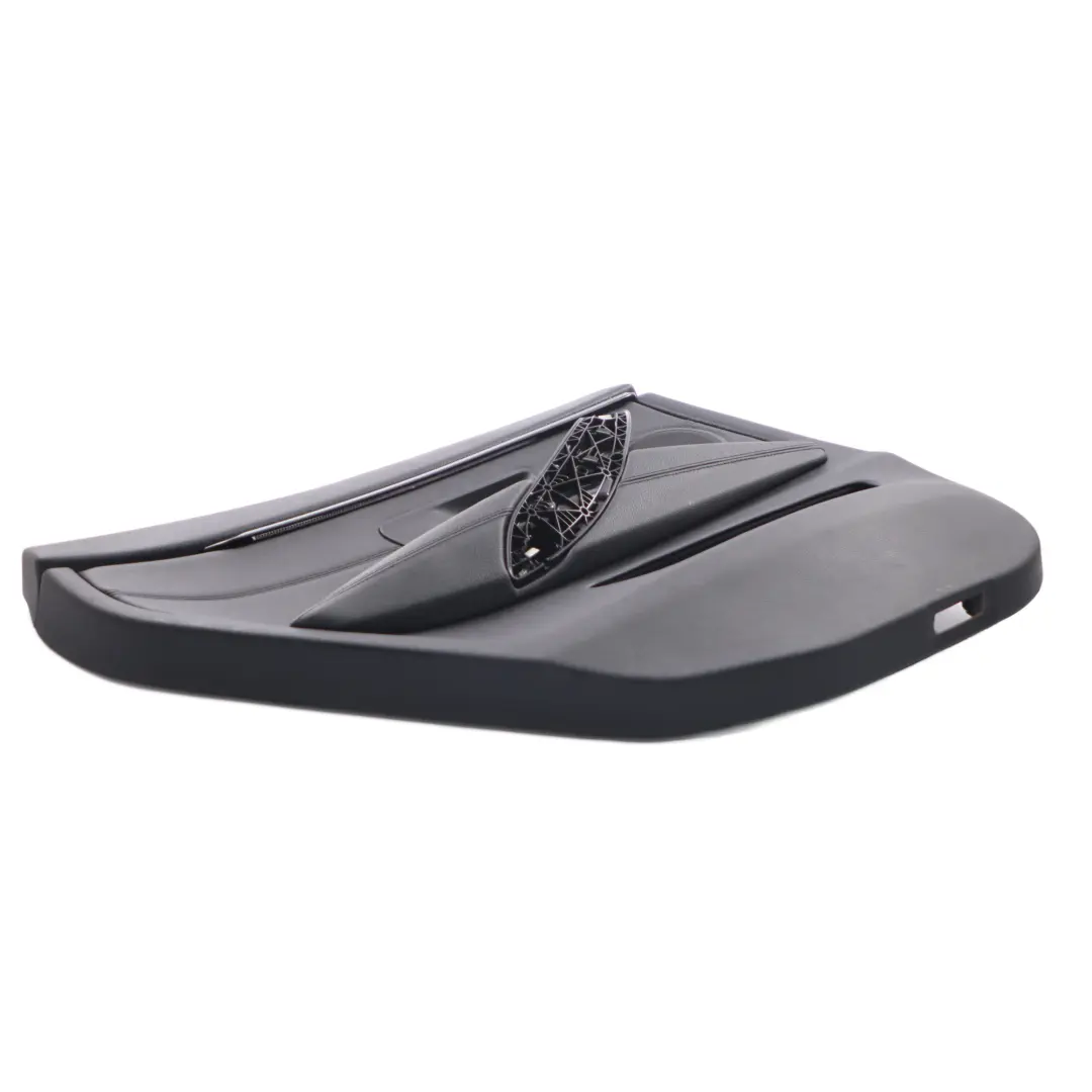 BMW F36 Türkartenverkleidung hinten links Verkleidung Leder Schwarz Streifen - SKU 7346339-2 - Teilenummer 7346339