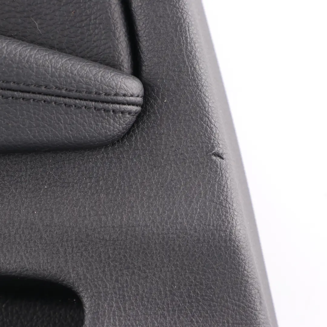 Door Card Trim Rear Left N/S Panelling Lining Leather Black Chrome Strip to BMW F36 with Part number 7346339 BMW F36 Door Card Trim Rear Left N/S Panelling Lining Leather Black Chrome Strip - SKU 7346339-3 - Part number 7346339