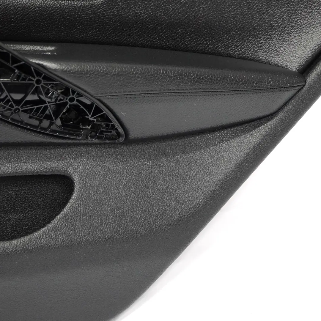 BMW F36 Türkartenverkleidung hinten rechts Verkleidung Leder Schwarz Blau - SKU 7346340-1 - Teilenummer 7346340