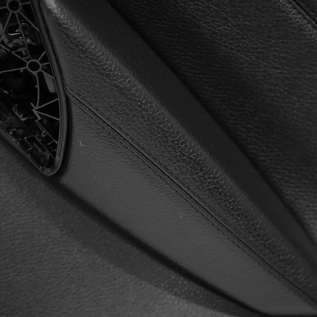 BMW F36 Türkartenverkleidung hinten rechts Verkleidung Leder Schwarz Blau - SKU 7346340-1 - Teilenummer 7346340