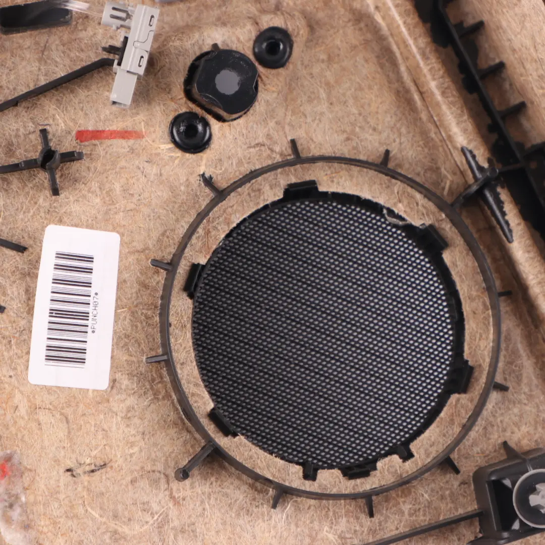 Door Card Trim Rear Right O/S Panelling Lining Leather Black Chrome to BMW F36 with Part number 7346340 BMW F36 Door Card Trim Rear Right O/S Panelling Lining Leather Black Chrome - SKU 7346340-3 - Part number 7346340