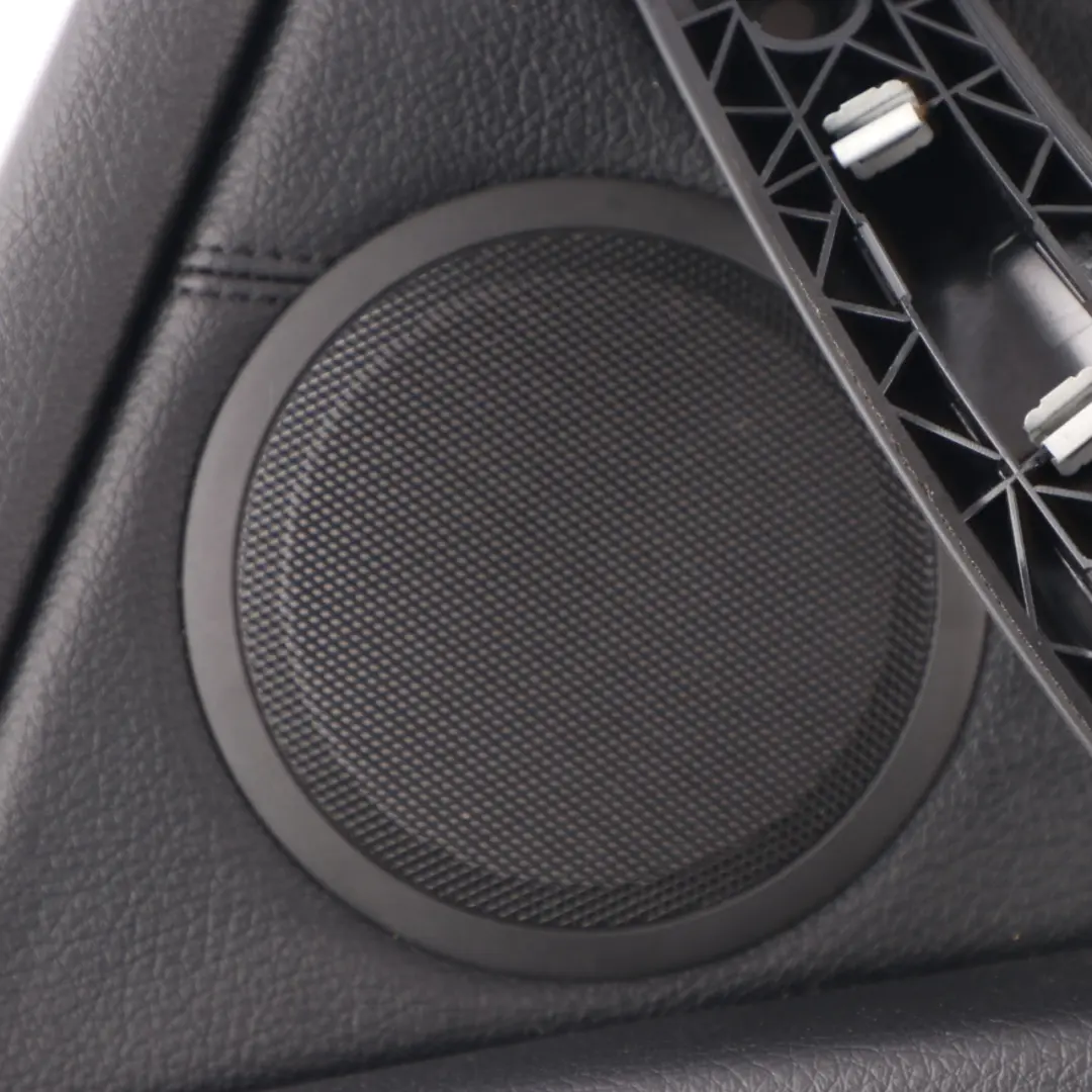 BMW F36 Door Card Trim Rear Right O/S Panelling Lining Leather Black Chrome - SKU 7346340-3 - Part number 7346340