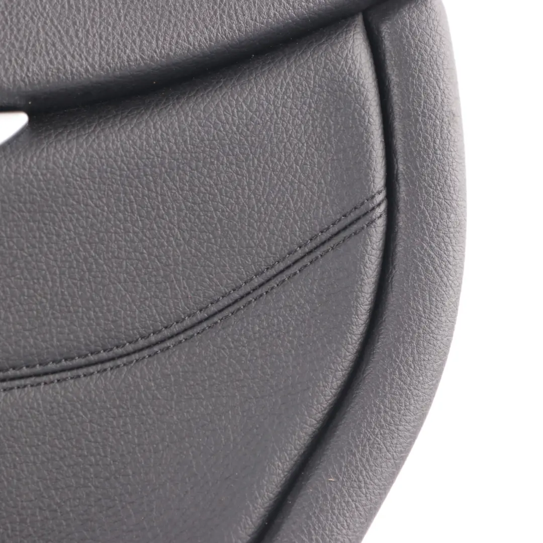 Door Card Trim Rear Right O/S Panelling Lining Leather Black Chrome to BMW F36 with Part number 7346340 BMW F36 Door Card Trim Rear Right O/S Panelling Lining Leather Black Chrome - SKU 7346340-3 - Part number 7346340