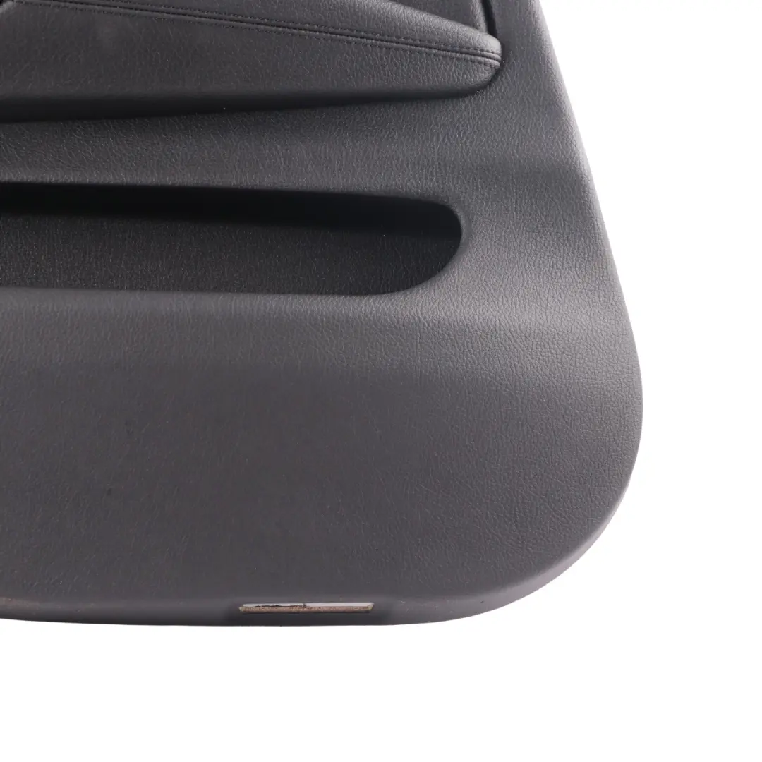 BMW F36 LCI Door Card Trim Panel Rear Left N/S Lining Leather Black Chrome Strip - SKU 7346391 - Part number 7346391