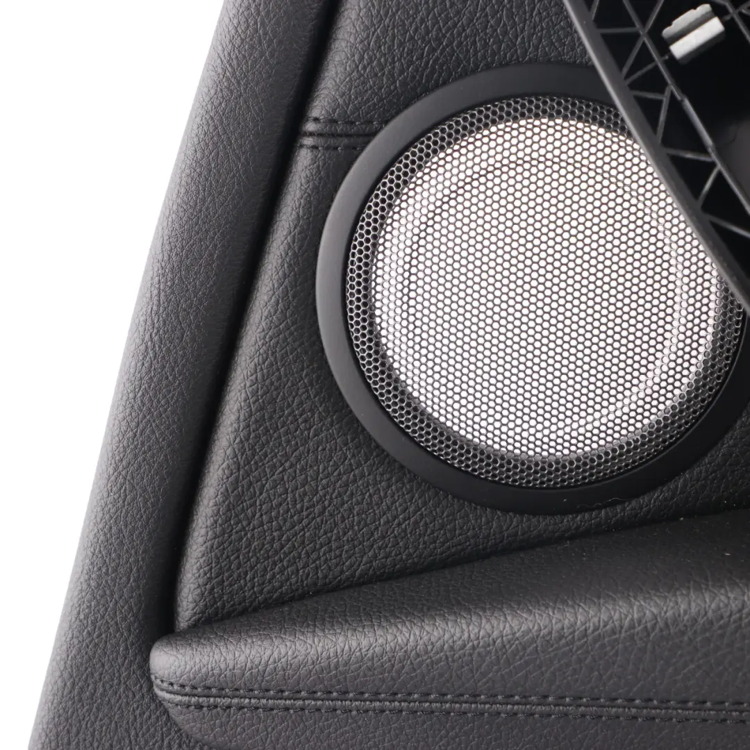 Door Card Trim Rear Right O/S Lining Leather Black Chrome Strip to BMW F36 LCI with Part number 7346392 BMW F36 LCI Door Card Trim Rear Right O/S Lining Leather Black Chrome Strip - SKU 7346392 - Part number 7346392