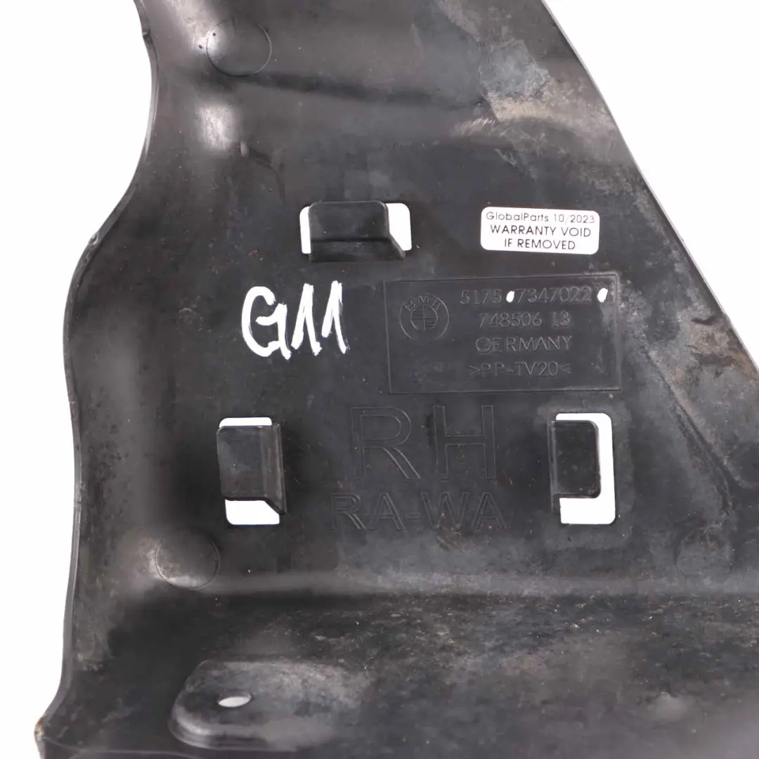 BMW G11 G12 Cover Steering Assemblies Front Right O/S Engine Compartment - SKU 7347022 - Part number 7347022